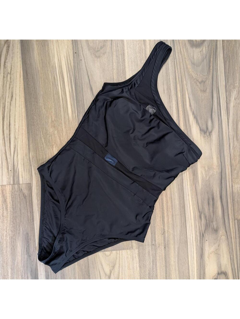 Cupshe Black One-Shoulder One-Piece Swimsuit - NWT - Small